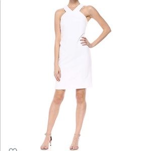 Laundry by Shelli Segal Cross Front Halter Dress 4